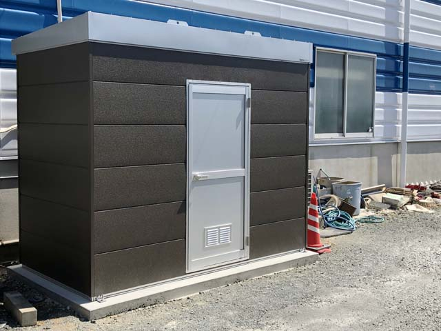 送料無料!　ハマネツ　コムズトイレプラス2室タイプ（お手洗い 洋式）簡易水洗　高級おしゃれ屋外トイレユニット　Hamanetsu　COMSPLUS