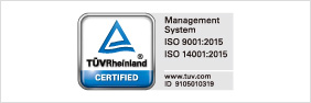 Management System ISO 9001:2015 ISO 14001:2015 Banner